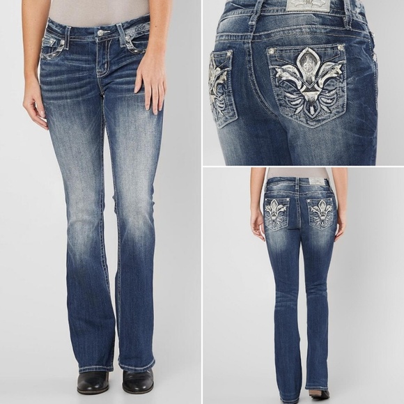 Miss Me Denim - Miss Me Easy Boot Mid Rise Jeans 32